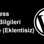 Wordpress Bilgileri Gizleme